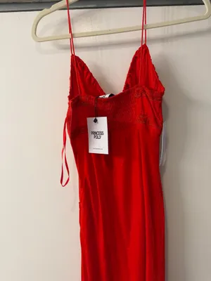 Princess Polly Dress Red thumbnail 3