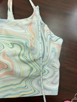 Old Navy Active Powersoft Marble Print Athletic Tank Size Large thumbnail 8