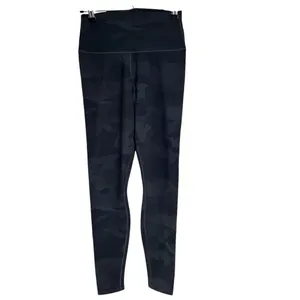 alo Yoga High-Waist Camo Vapor Legging Black Camouflage, Size S, New Without Tag thumbnail 4