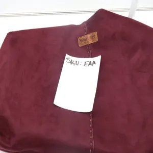 Wrangler Women Handbag Maroon Suede Inner Pocket Shoulder Strap Slouchy Hobo Bag thumbnail 6