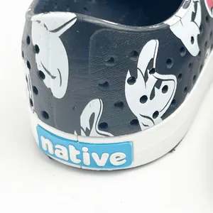NATIVE x Disney Mickey Mouse Black Slip On Shoes 5 Beach Water Park Vacation thumbnail 5