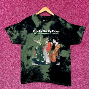 TLC Crazy Sexy Cool World Tour Animated Hip Hop Tie Dye L thumbnail 1