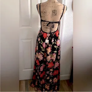 NWT Free People | Wisteria Floral Sleeveless Maxi Dress | S thumbnail 16