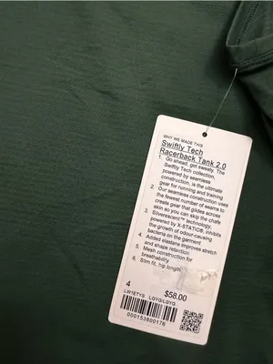 NWT Lululemon Swiftly Tech Racerback Tank Size 4 thumbnail 7