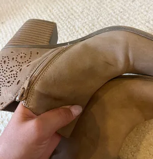 Tan Booties Size 8 thumbnail 3