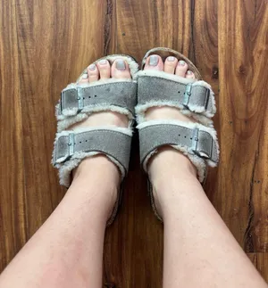 Birkenstock Shearling Arizona Sandals thumbnail 1