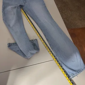 Todd Oldham Jeans 7x33 Blue Flare Leg Bell Bottom‎ Mid Rise Denim 90s Y2K Hippie thumbnail 12