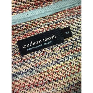 Southern Marsh Rainbow Sunday Morning Sweater Sz XS Preppy Teen thumbnail 6