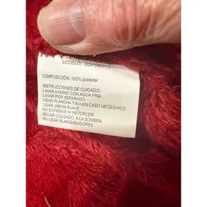 Red Marine Long Red Puffer Jacket Sz XL NWT thumbnail 4
