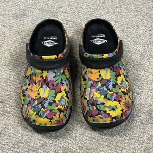 Merrell Encore Clogs Womens 10 Service Pro Slip Resistant Work Floral Mens 8 thumbnail 4