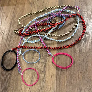 Colorful Braided Elastic Hair Ties thumbnail 1