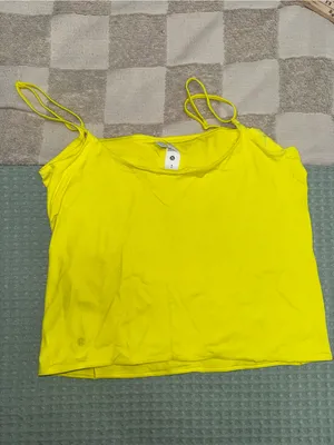 NWOT Lululemon Wundermost Ultra-Soft Nulu Spaghetti-Strap‎ Adjustable Cami Sz L thumbnail 5