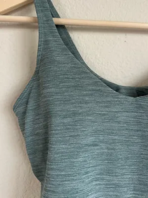 Lululemon Align Heathered Tidewater Teal Tank thumbnail 7