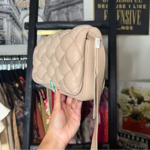 JW PEI Maze Bag in Almond Quilted Vegan Leather Crossbody Womens New NWT thumbnail 6