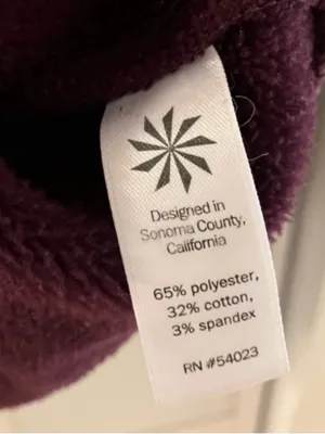 Athleta Cozy Karma Funnel Neck Sweatshirt in Plum Purple Size XS thumbnail 5