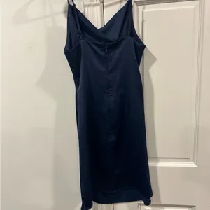 Urban Outfitters Navy Slip Mini Dress thumbnail 5