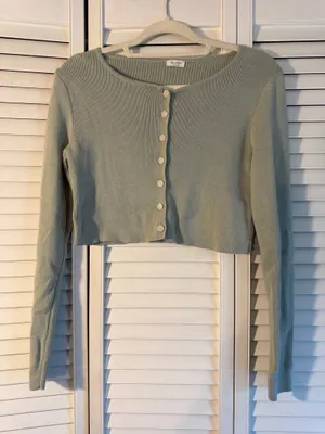 John Galt Green Sweater Top thumbnail 1