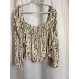 Reformation Cera Top In Heath Size 10‎ thumbnail 5