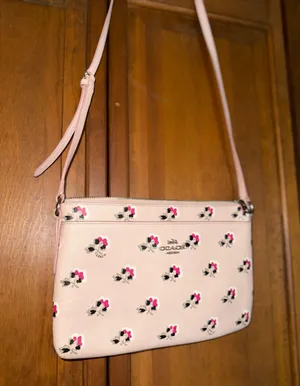 Pink Poppy Coach Crossbody thumbnail 4