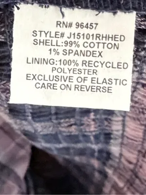 Mauby Plaid Top nwot Size XL thumbnail 6