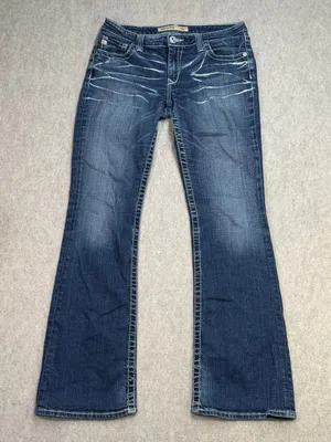 Big Star Jeans Womens 28R Hazel Curvy Fit Blue Y2K Western Indie Sleaze Low Rise thumbnail 1
