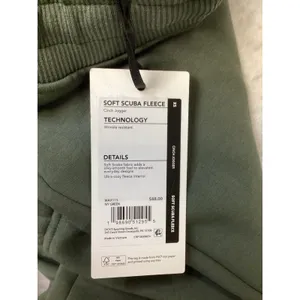 CALIA Soft Scuba Fleece High-Rise Jogger Ivy Green XS WAX115 Relaxed Fit Pant thumbnail 6