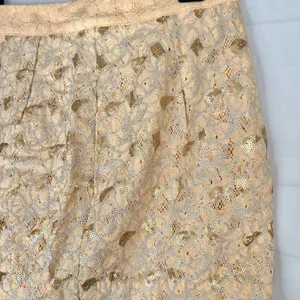 Vero Moda Sequins and Lace Mini Skirt Size 165/68A US 6 thumbnail 9