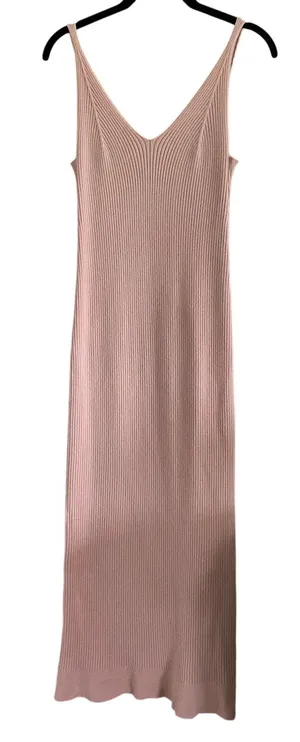 Amazon RSIV Sleeveless Sweater Dress Beige Size Medium thumbnail 1