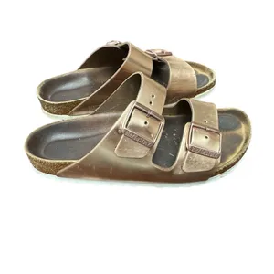 Birkenstock Sandals Flats Metallic Copper Size 41 US10.5 thumbnail 4