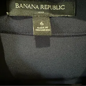 Banana Republic‎ Royal Blue Short Sleeve V-Neck Sheath Mini Work Dress Womens thumbnail 6
