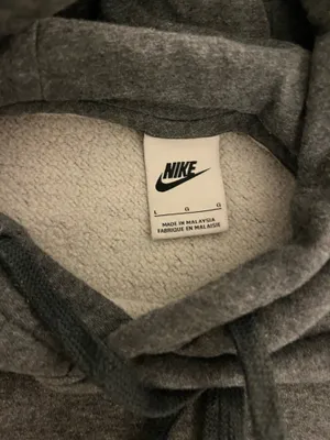 Gray Nike Hoodie thumbnail 5