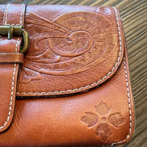 Patricia Nash Embossed Leather Clutch thumbnail 3