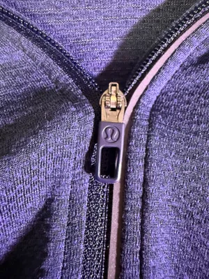 Lululemon Men’s Metal Vent 1/2-Zip Tech “Pelaton” Navy Size Medium thumbnail 8