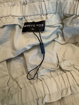 White Fox Never Blend in cargo pants sage green new XL thumbnail 8