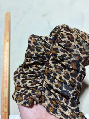 Princess Polly Leopard Print Ruched Cami Top - Brown 4 thumbnail 3