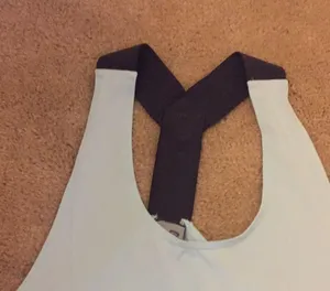 Baby blue workout top. Size XL thumbnail 2