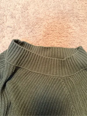 Hollister Olive Green Mock Neck Sweater thumbnail 3