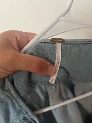 Free People Sophie Wrap Top Denim thumbnail 3