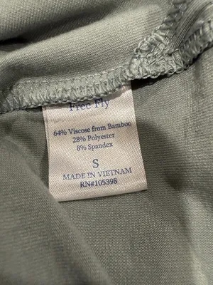 Free Fly Long Sleeve‎ Crew Neck Top - Sage Green women’s small thumbnail 5