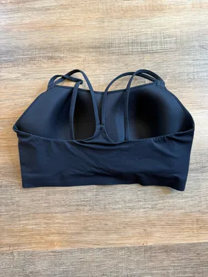Soma Black Double-Strap Seamless Bralette size L thumbnail 2