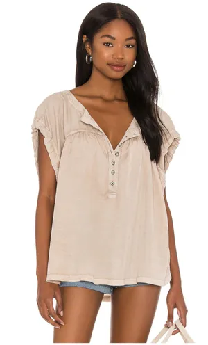 Free People Summer Love Top in Dust Storm thumbnail 1