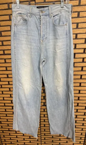 Veronica Beard High‎ Rise Taylor Relaxed Wide Leg Jeans 27 thumbnail 1