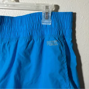Pink Active Victoria’s Secret Women‎ Blue Pull On Water Swim Shorts size XL thumbnail 4