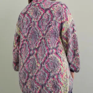 Anthropologie Maeve Peggy Python Cardigan SIZE‎ XS oversized alpaca soft thumbnail 3