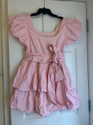 Olivaceous Pink Mini Dress thumbnail 1