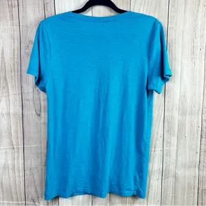 Vintage PINK Victoria's Secret Turquoise Tee with Gold Lettering thumbnail 6