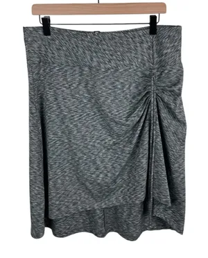The North Face Cypress Skirt Size Large High Low Pache Grey Space Dye Gorpcore thumbnail 1