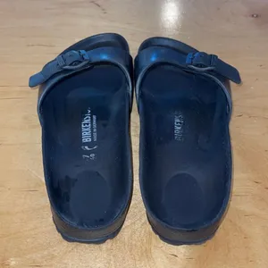 Birkenstock Womens Madrid EVA Adjustable‎ Strap Slip On Sandals Black Size 40 thumbnail 4