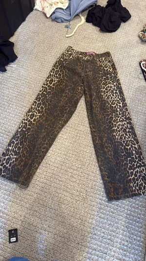 edikted lepord jeans thumbnail 2
