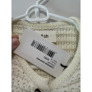 ba&sh NWT Ecru Gaspard Knitted Caridgan Sweater‎ Size 0 (XS) thumbnail 4